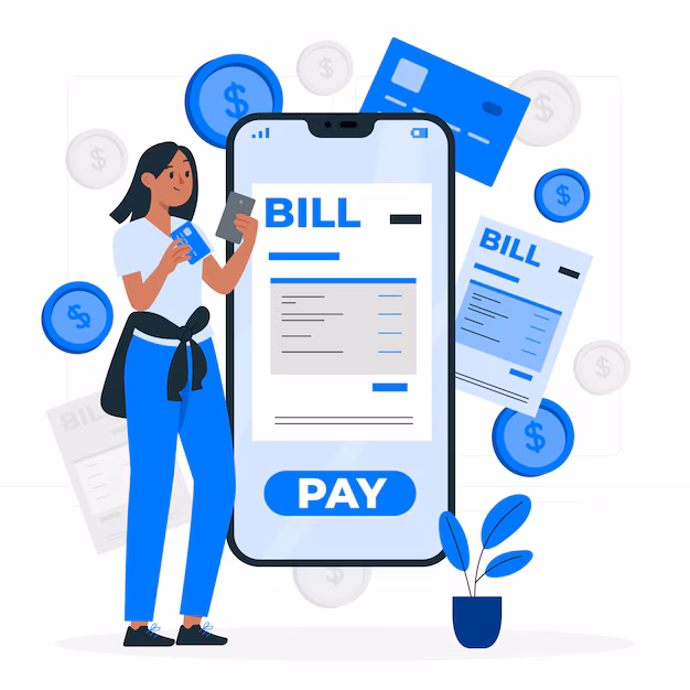 paying bills concept illustration 114360 22927 paying bills concept illustration 114360 22927